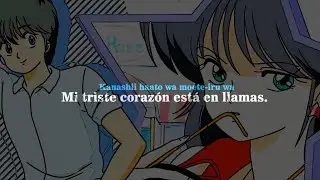 KOR, [Mi corazón triste está en llamas] Sub Romaji/Español
