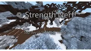They did it... - Strength Nerf | Hypixel Skyblock