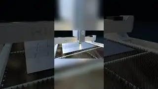 Laser Engraving Machine 3D Digital Twin | 3D Animation 
