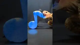 Music Emoji ASMR Mukbang Eating Blue 💙 Turtle Tortoise