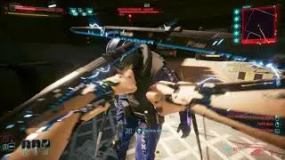 Cyberpunk 2077 Maxtac Operator vs Mantis Blades