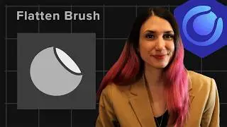 C4D 3D Modeling EP92 Flatten Brush