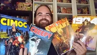 COMICS PARA ADULTOS de los 80s: ,METAL HURLANT,1984,CREEPY,CIMOC,TOTEM,ZONA84