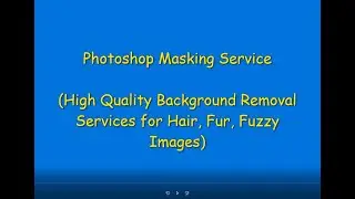 Best Photoshop Masking Service Provider Clip Cutout
