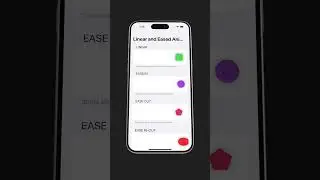 🌟 Master Smooth Animations with SwiftUI – Linear & Eased Effects Explained! 🚀