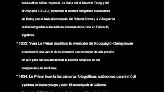 Historia Fotosub