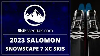 2023 Salomon Snowscape 7 XC Skis with SkiEssentials.com