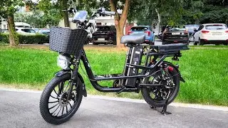 НОВИНКА🔥Электровелосипед Монстр BLACK X (20 колеса х 3.0) 1000W