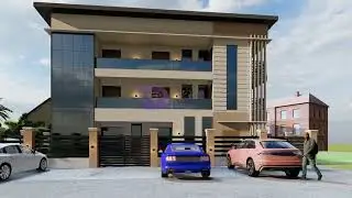 Lumion 11 animation, building modeled with sketchup and Revit. #revit #sketchup #architect
