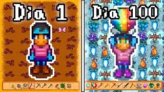 I spent 100 days in Stardew Valley