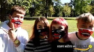 01 promo roušky kolekce PÁRTY KLOKOČKA
