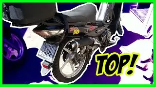 CINQUENTINHA PNEU MAIS LARGO 100/80-17  SEM CÂMARA DIANTEIRO DE TWISTER RODANDO ATRÁS! (Trapizonga)