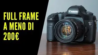 Canon 5D, fotocamera full frame a meno di 200€
