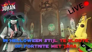 In Halloween stijl klote (HORDE RUSH) op fortnite met Jana