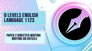 Writing An Article