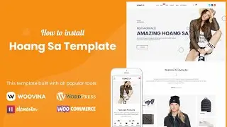 How to install Hoang Sa - Website Template for Clothing, Fashion Shop