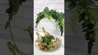 Centro de mesa tematica Safari. #diy #fiesta #manualidades #diy