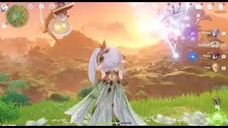 Genshin impact 3.7 - 3050 ti 1.5 resolution max settings except shadow