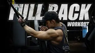 4 BACK Exercises on PULL DAY | KEN HANAOKA