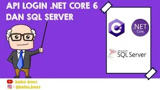 CARA MEMBUAT LOGIN MENGGUNAKAN ASP .NET CORE WEB API DAN SQL SERVER || TUTORIAL API PART - 1