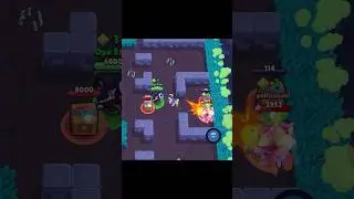 My Damage 😐 Your Damage 😮‍💨 #shorts #brawlstars #penny #soloshowdown