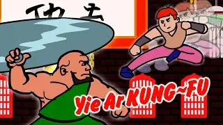 Yie-Ar Kung Fu анимация