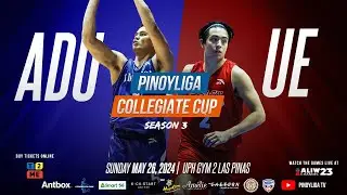 🎥 LIVESTREAM ALERT🎥 PINOYLIGA COLLEGIATE CUP S3 | AdU SOARING FALCONS vs UE RED WARRIORS