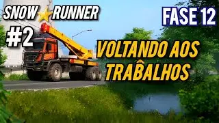 Live de SNOWRUNNER: Estou de VOLTA na FASE 12, parte:2 - PS5