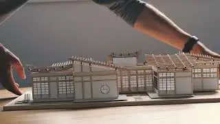 Architecture Model Making: Japanese House Study