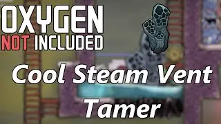 Cool Steam Vent Tamer using Bathroom Water - Oxygen Not Included