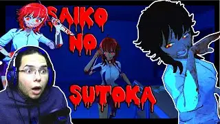 🔪The most PSYCHOPATHY YANDERE of ALL🔪 / SAIKO NOT SUTOKA COMPLETE (Alpha UPDATE 1.4) / HORROR Game 😱