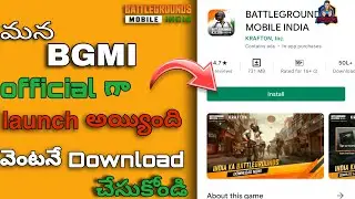 Bgmi officially launched |install bgmi from play store |bgmi