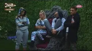 Zadruga - Andjelo, Mina, Djekson i Teodora se svađaju- 26.10.2017.