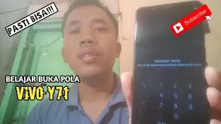 Vivo Y71 lupa pin/pola Belajar Buka Pola Vivo Y71  bagi pemula || Pin unlock vivo y71