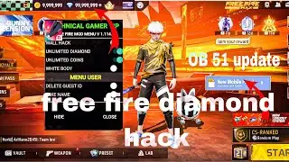 Free fire unlimited diamond hack ✅ new ob51 updated 💥 unlimited diamonds 🔥 