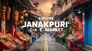 Explore Jank puri C 4-E Market || Janak puri  C4- E  Saturday market  #saturdaymarket  #delhimarket