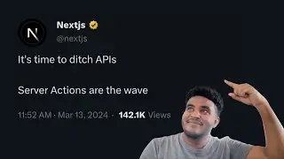 NextJS APIs vs Server Actions