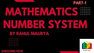 Lect-1|| Number System || #studycure #rahulmauryasir  #maths