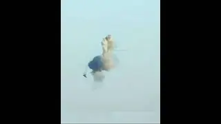 Морпехи 38 Бригады сбили КА - 52.Момент Сбития.