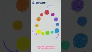 ACMELIAE CHANNEL-LET'S DISCOVER THE SECRET OF COLOR CIRCLE #pencils #stationery #drawing #ACMELIAE