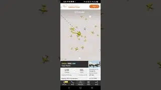 LONDON TO DELHI FLIGHT IN 99 SECONDS (GRAPHICS)..