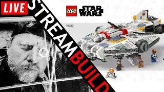 🔴 Building LEGO Star Wars Ghost & Phantom II (75357) Live!