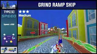 SEGA Carnival | Grind Ramp Skip | Sonic Riders DX Skip Tutorial