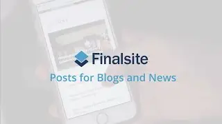 Finalsite Post for Blogs