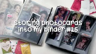 storing photocards #15!! twice, le sserafim, loona, & more!