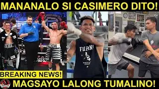 Pinoy na TINALO ni Sanchez kumpyansang i-GAGANTI siya ni Casimero! | Magsayo TUMATALINO!