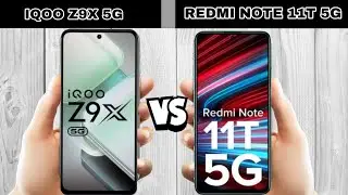 iqoo z9x 5g vs redmi note 11t 5g full comparison.