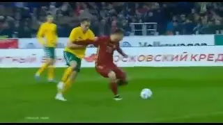 Футбол. Товарищеский матч. Россия - Литва 1:0 41' Фёдор Смолов