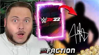 WWE 2K22 - I Opened An ENTIRE BOX of Signature Packs in MyFaction and..