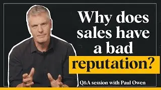Can we change the story around sales?